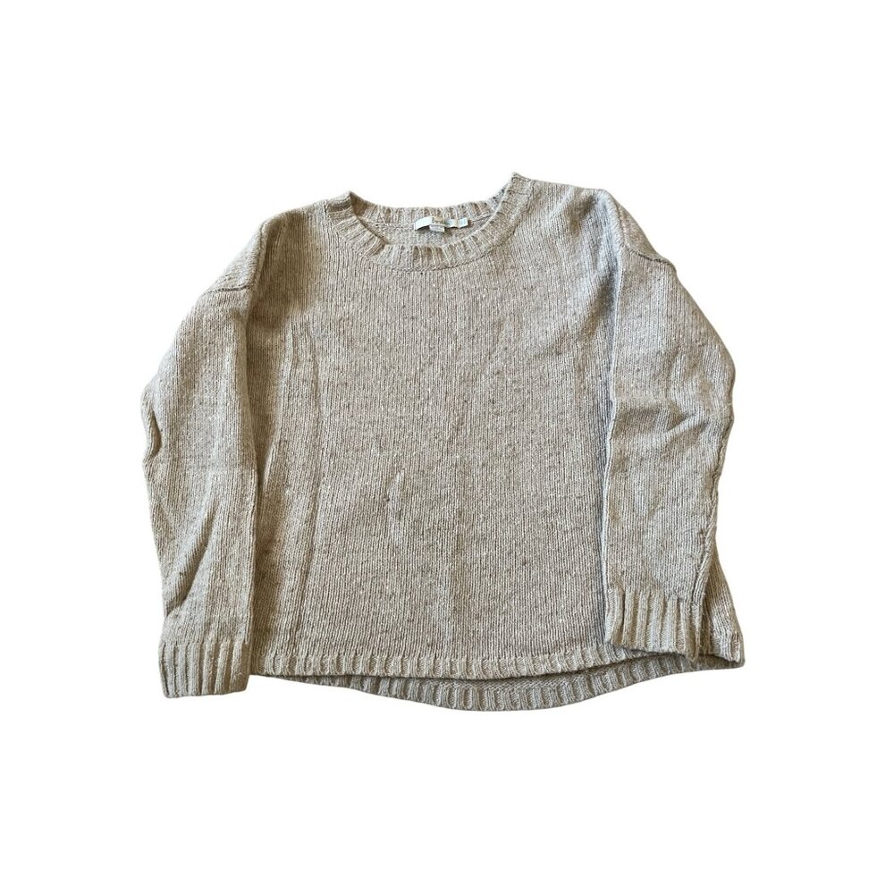 Boden Blended Alpaca Wool Beige Tan Pull over Sweater Size 4 Winter Cold‎